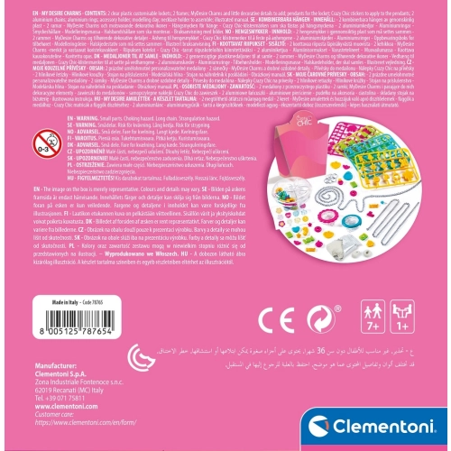 zestaw kreatywny dla dziewczynki clementoni